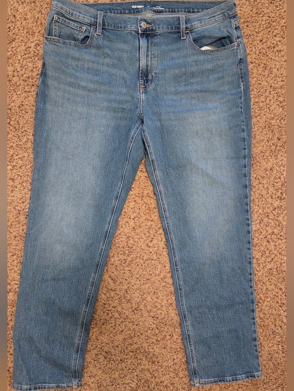 Old Navy Boyfriend Jeans in Medium Blue Wash